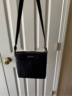 Tommy Hilfiger Black Crossbody Bag - Quilted Design